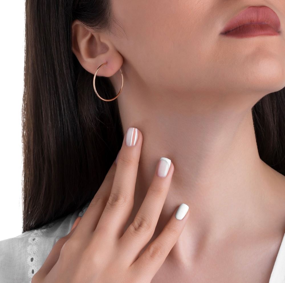 گوشواره حلقه ای سایز 9تا 22 میلیمتر